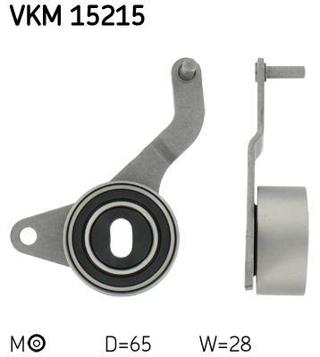 Galet tendeur de courroie de distribution (Galet tendeur de courroie crantée) SKF ref. VKM 15215